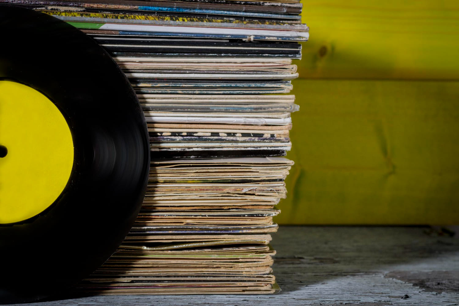 vinyl room